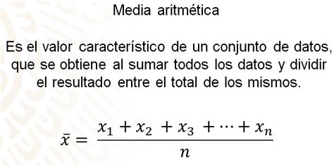 La Media Aritm Tica Nueva Escuela Mexicana Digital