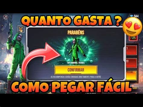 Como Pegar F Cil Top Criminal Verde No Free Fire Novo Evento B Ssola Do