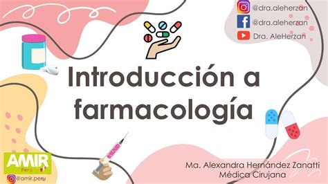 Introducción a la Farmacología Farmacología Apuntes de medicina