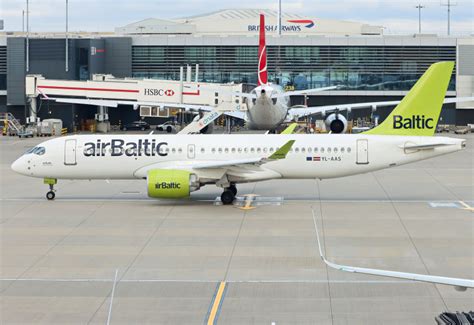 YL AAS Air Baltic Airbus A220 300 By Lucas Wu AeroXplorer Photo