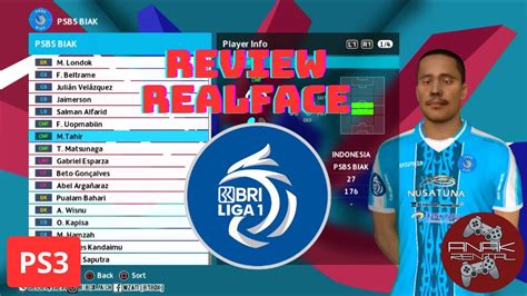 Review Real Face Bri Liga 1 Pes 2025 Bitbox Patch Ps3 Youtube