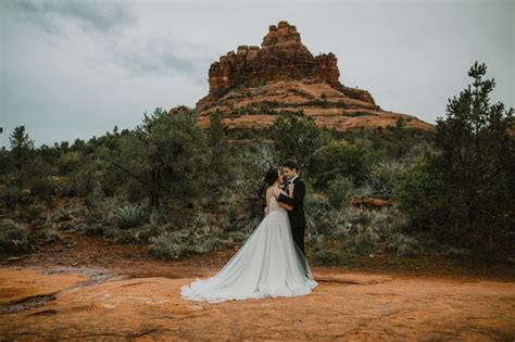 Dana Evan S Intimate Bridal Portraits In Sedona Arizona We