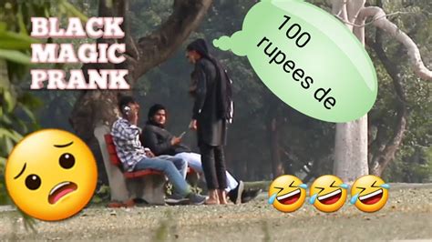 BLACK MAGIC PRANK ON PUBLIC PART 1 कल जद YouTube