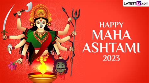 Festivals And Events News Share Maha Ashtami 2023 Greetings Wishes Whatsapp Messages Facebook