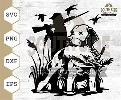 Hunting Dog Svg File Duck Hunting Svg Hunting Season Svg Duck Hunt