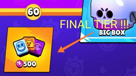 Final Tier In Brawl Pass Season 1 Youtube