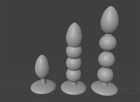 Anal Plug But Plug Kinky Roleplay Stl File For D Printingcults