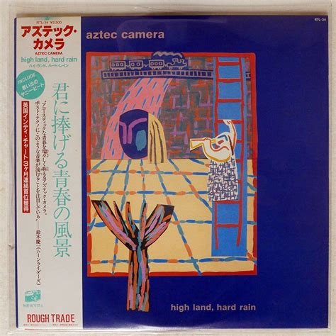 Yahooオークション 帯付き Aztec Camerahigh Land Hard Rainrough