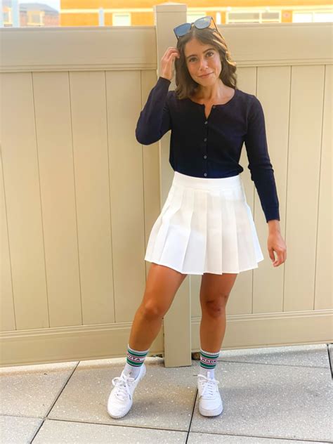 Tennis Skirt Outfit 2 How A Fashion Editor Styles A Tennis Skirt