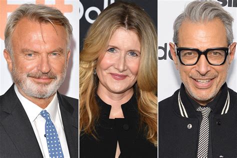 Laura Dern Sam Neill Jeff Goldblum Major Characters In Jurassic World 3