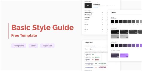 Style Guide Template Figma