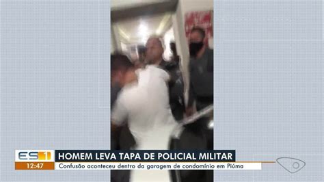 V Deo Mostra Pm Dando Tapa No Rosto De Homem Durante Abordagem No Es