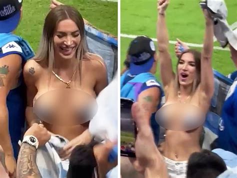 Fifa World Cup Fears Grow Over Argentina Fan Who Went Topless As