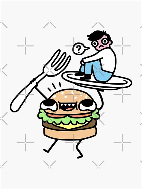 "Dinner Is Served!" Sticker by obinsun | Redbubble