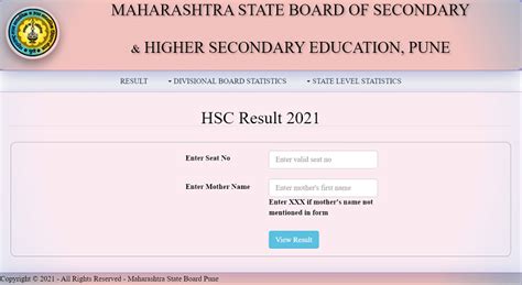 HSC Result 2023 Maharashtra Board Https Mahahsscboard In