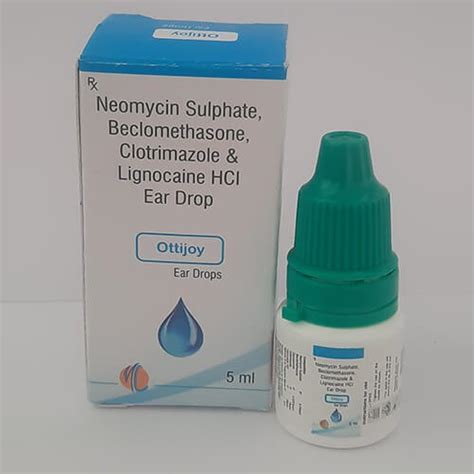 Ottijoy Neomycin Sulphate Beclomethasone Clotrimazole Lignocaine