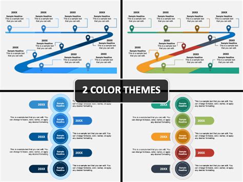 Timeline Infographic Powerpoint Template Ppt Slides Cd