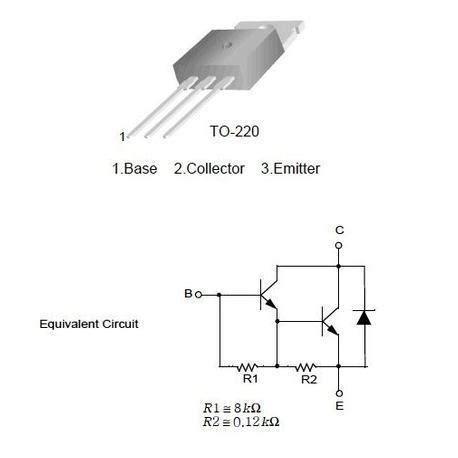 Transistor Darlington Tip Npn Pezzi Opencircuit