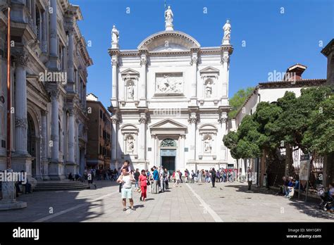 Baroque Facade By Bernadino Maccaruzzi Of Chiesa San Rocco