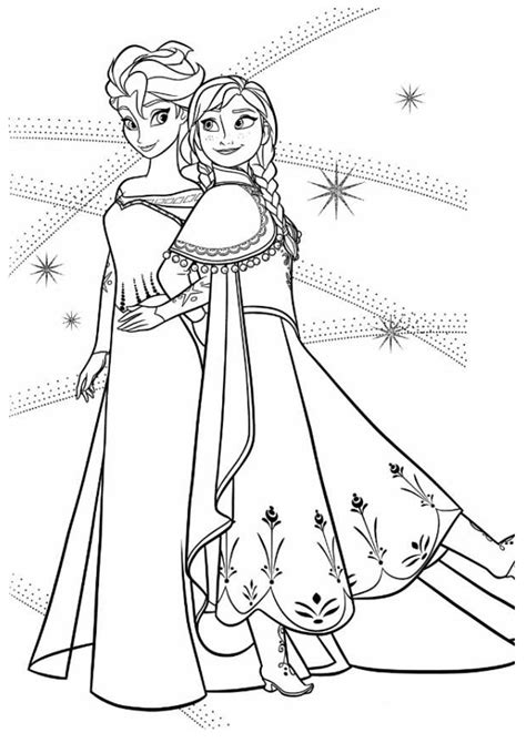 Coloriages Reine des Neiges 20 images gratuites à imprimer