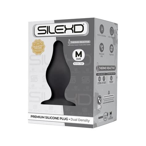 Plug Anal Silicona Talla M Doble Densidad Silexd Termorreactivo Model