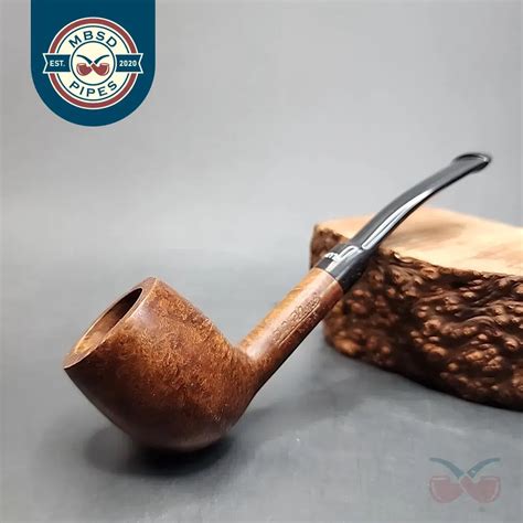 Dr Plumb Junior Slightly Bent Billiard Estate Briar Pipe Unsmoked