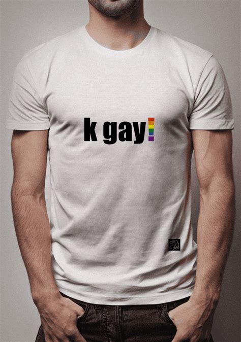 T Shirt Estonada Camiseta K Gay Em Senciente