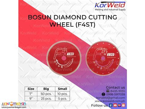 Bosun Diamond Cutting Wheel F St