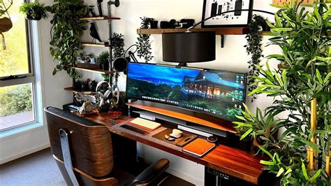 The Ultimate Dream Desk Setup WFH Setup Tour Home Office Setup