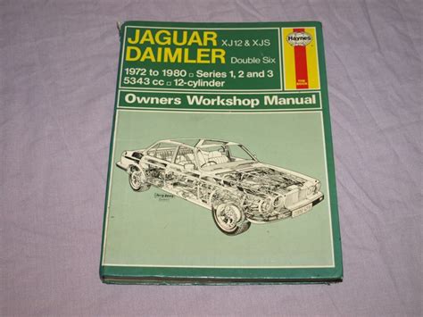 Haynes Workshop Manual Jaguar Xj12 Xjs Daimler Double Six Series 1 2