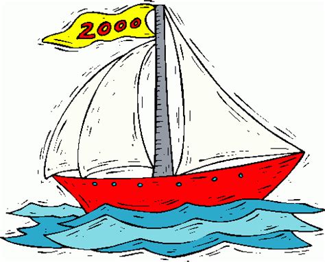 cartoon picture of a boat - Clip Art Library