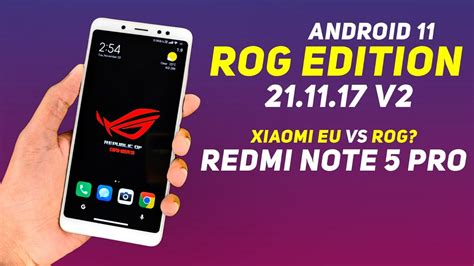 Abhix Rog Edition V For Redmi Note Pro Android New