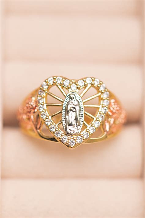 Rosas Del Corazon Virgencita Ring La Rosa Brand Dream Jewelry Cute