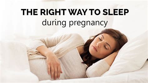 The Right Way To Sleep During Pregnancy Ways To Sleep Sleep Quotes Female Led Relationship