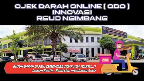 RSUD Ngimbang Miliki Inovasi ODO Ojek Darah Online Portal Berita