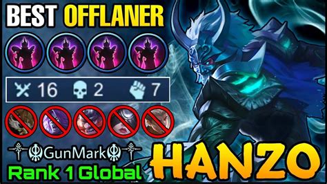 Offlaner Hanzo The Strongest Ninja Has Arrived Top Global Hanzo