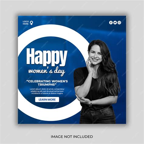 Premium Psd Happy Womens Day Social Media Post Design Or Instagram