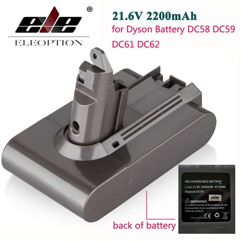 High Quality Eleoption Mah V Li Ion Battery For Dyson Dc Dc