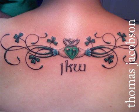 Celtic Claddagh Back Thomas Jacobson Orlando Florida Irish Tattoos Celtic Tattoo For Women