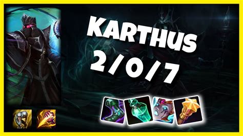 Karthus Vs Lillia KOREAN Challenger JUNGLE 2 0 7 Gameplay Replay