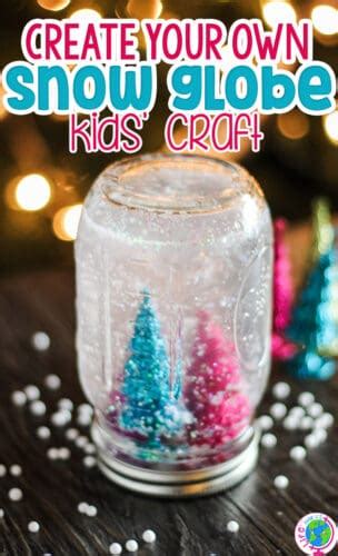 How to Make a Beautiful DIY Snow Globe Mason Jar Craft