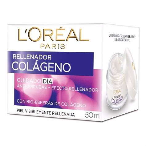 Crema Antiarrugas De Col Geno Loreal Efecto Rellenador S En