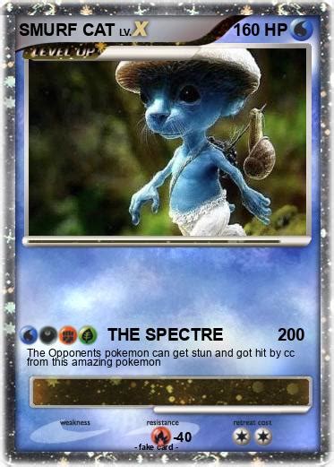 Pokémon Smurf Cat 68 68 The Spectre My Pokemon Card