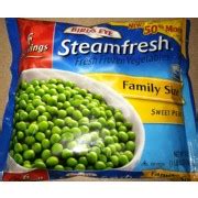 Bird S Eye Steamfresh Sweet Peas Frozen Calories Nutrition Analysis