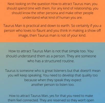 11 Ways To Attract A Taurus Man As An Aries Woman The Tech Edvocate