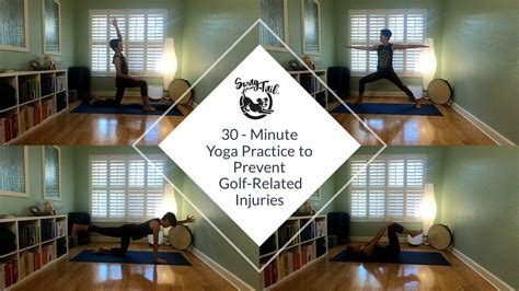 30 Minute Slow Flow Yoga Sequence To Prevent Golf Injuries YouTube