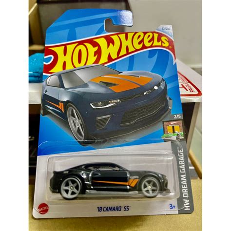 Hotwheels 18 Camaro Ss Super Treasure Hunt Sth Shopee Malaysia