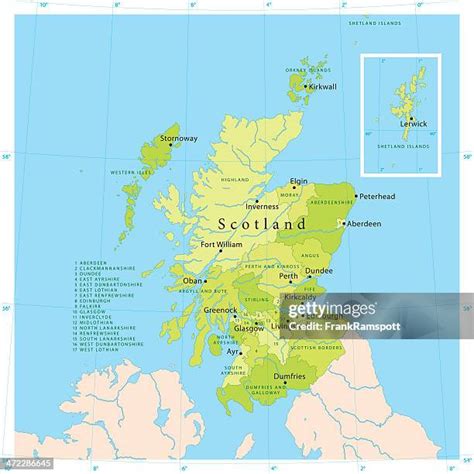 34 Shetland Map Stock Photos High Res Pictures And Images Getty Images
