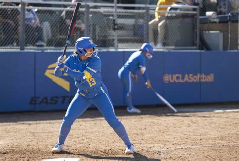 UCLA Softball Bests No 5 Tennessee Wins Four Of Five In Mary Nutter