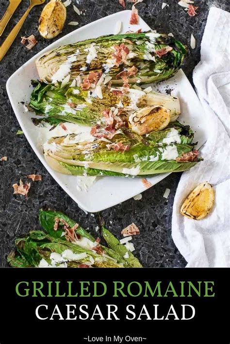 Grilled Romaine Caesar Salad Recipe Grilled Romaine Grilled Ceasar Salad Grilled Romaine Salad